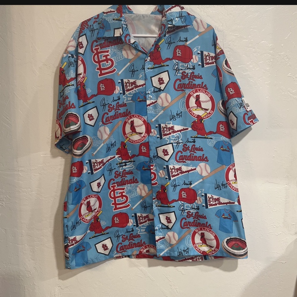 St. Louis Cardinals Button Up Shirt